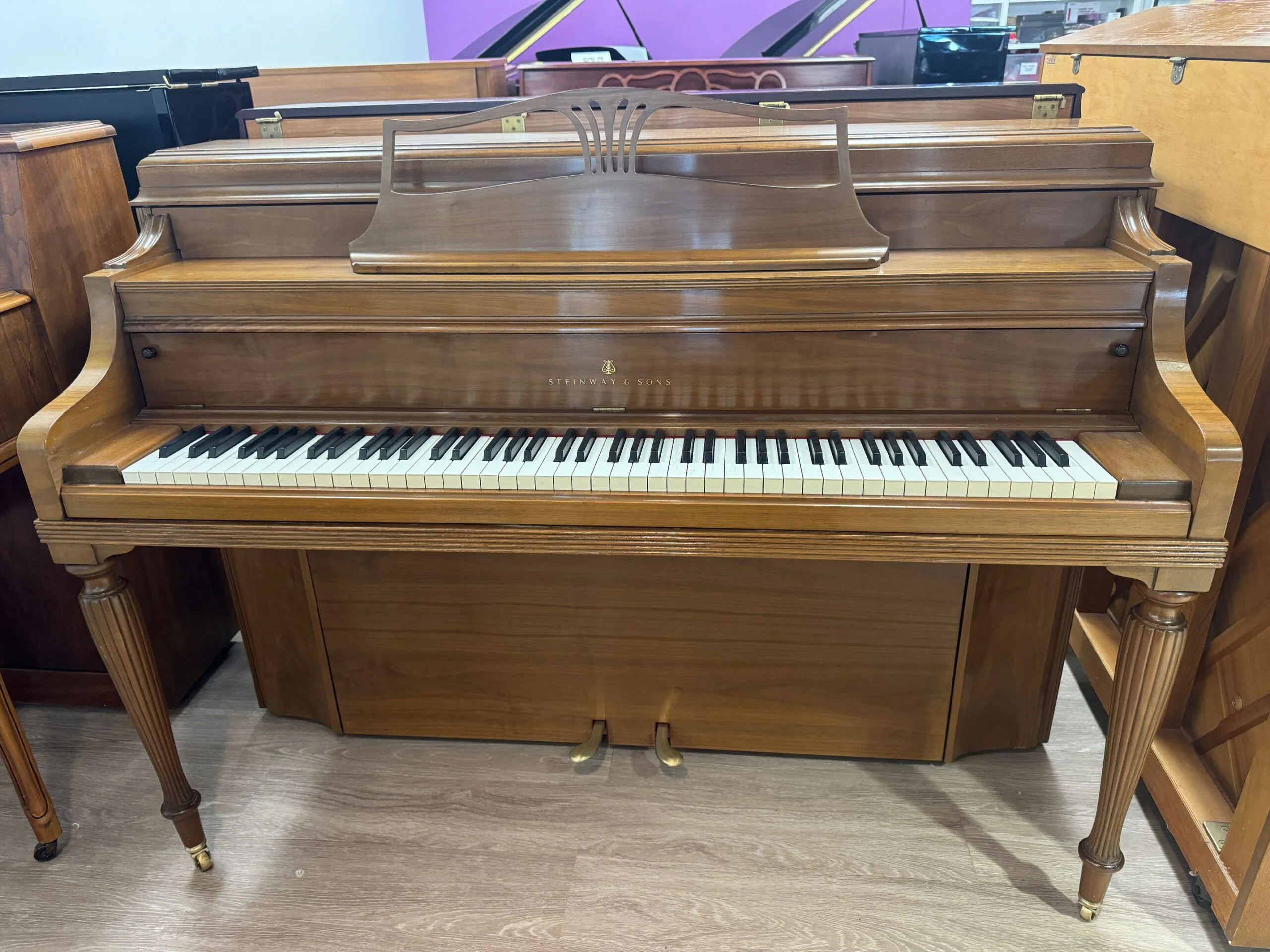 1975 Steinway Model F — photo 1 of 5