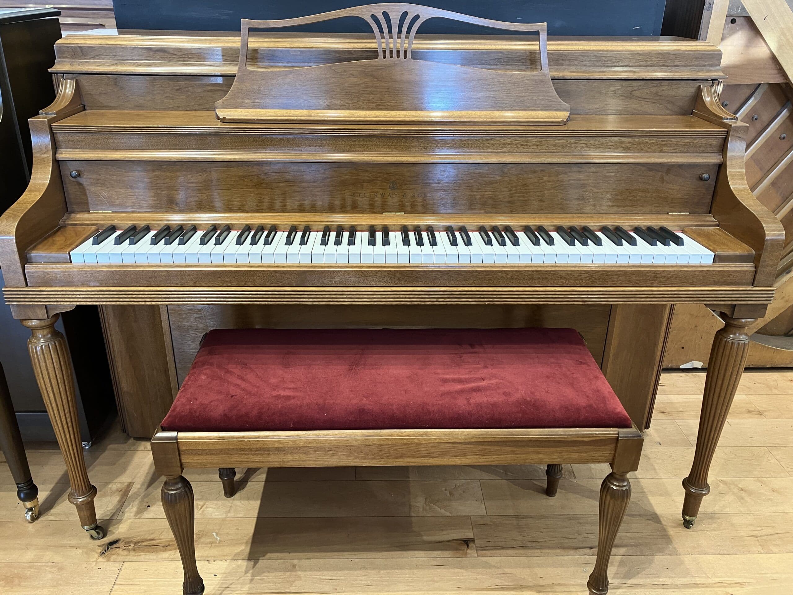 1979 Steinway & Sons Model F — photo 1 of 5