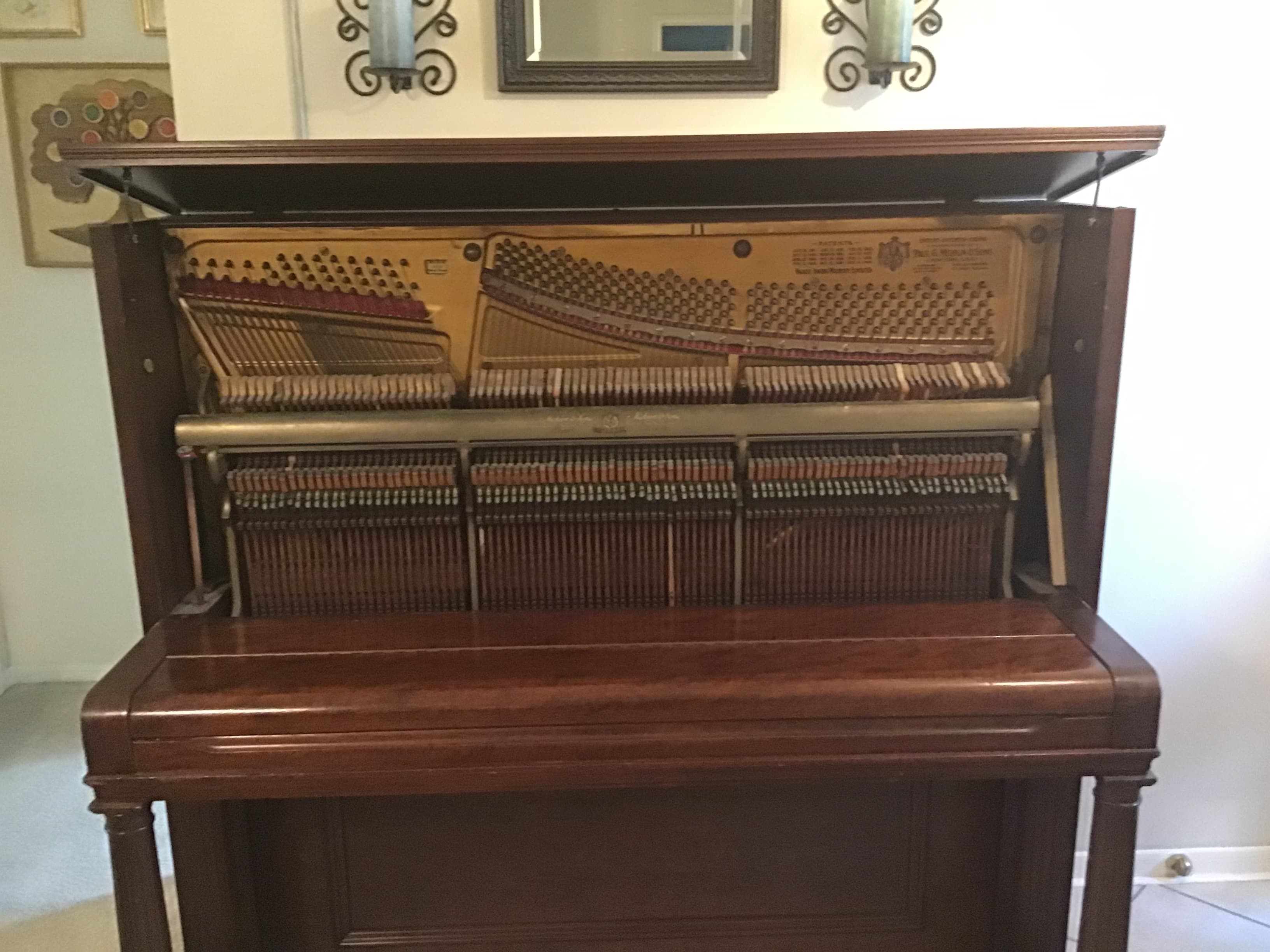 1911 Mehlin & Sons Grand Upright